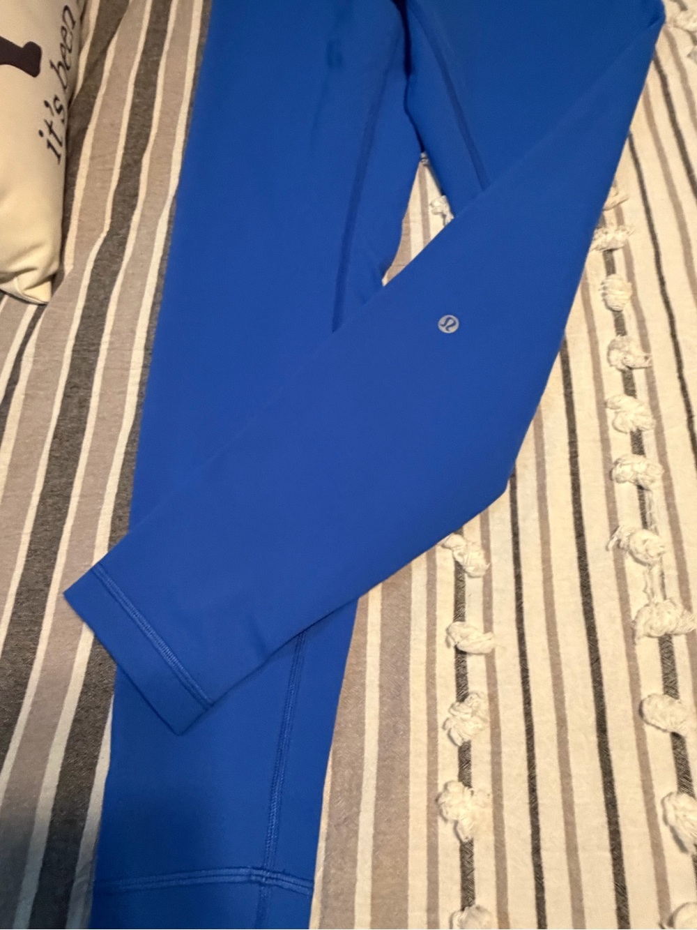 lululemon athletica Womens Blue Athletic Wunder Train Leggings